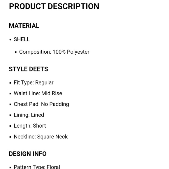 Cider Ditsy Floral Puff Sleeve Mini‎ Dress Sz M - Picture 7 of 7